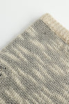 SWAYING/KNIT floating line slim long skirt SW23AW3B33 off-white